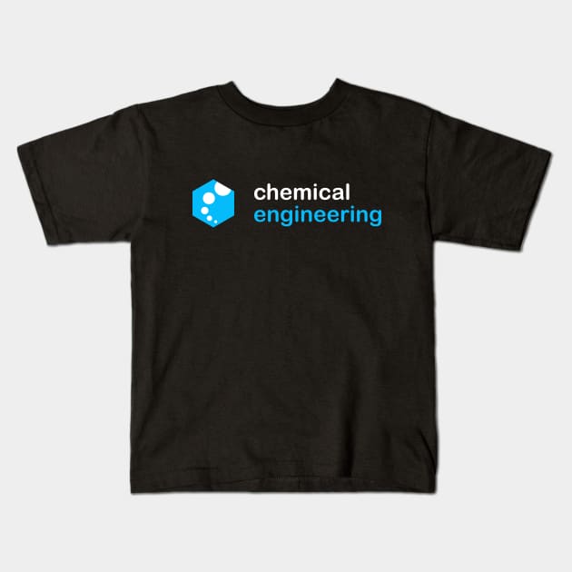 chemical engineering with a logo t-shirt Kids T-Shirt by PrisDesign99